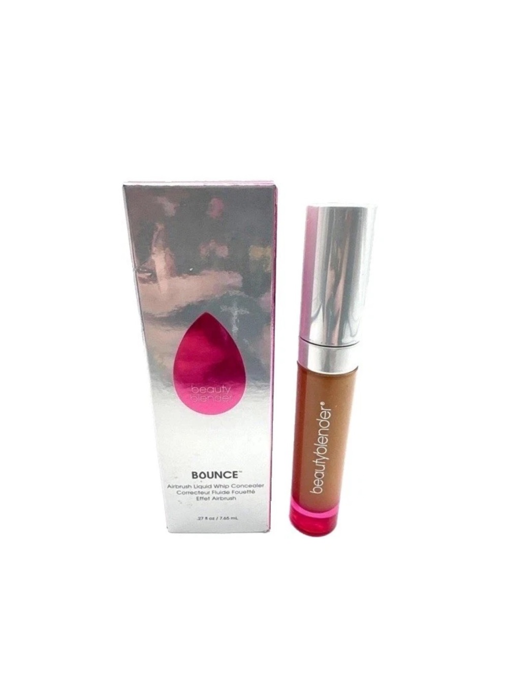 beautyblender Bounce Airbrush Liquid Whip Concealer 4.10C -Tan Suede - 0.27 oz